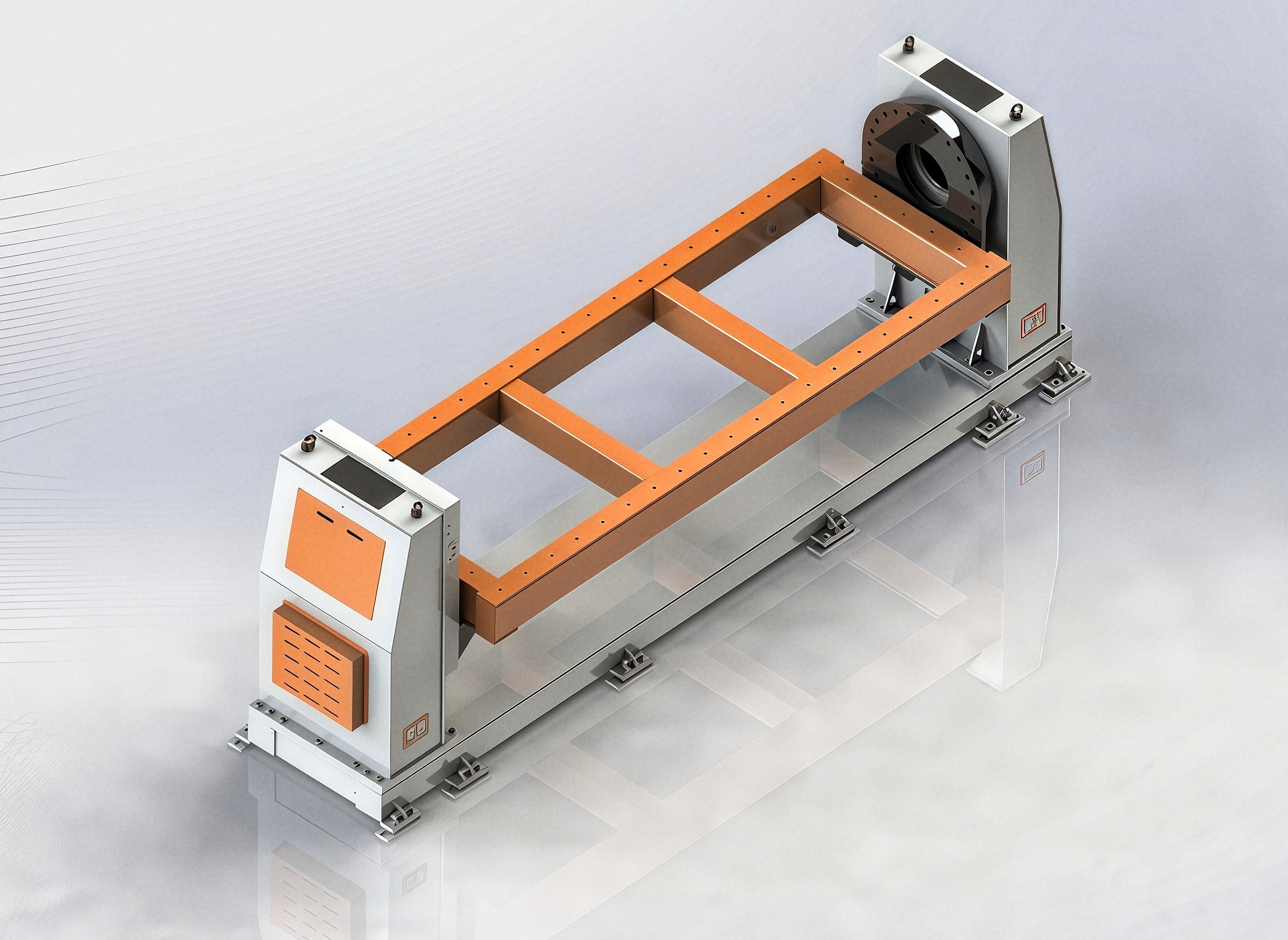 重型大復(fù)雜單軸變位機-機器人第七軸